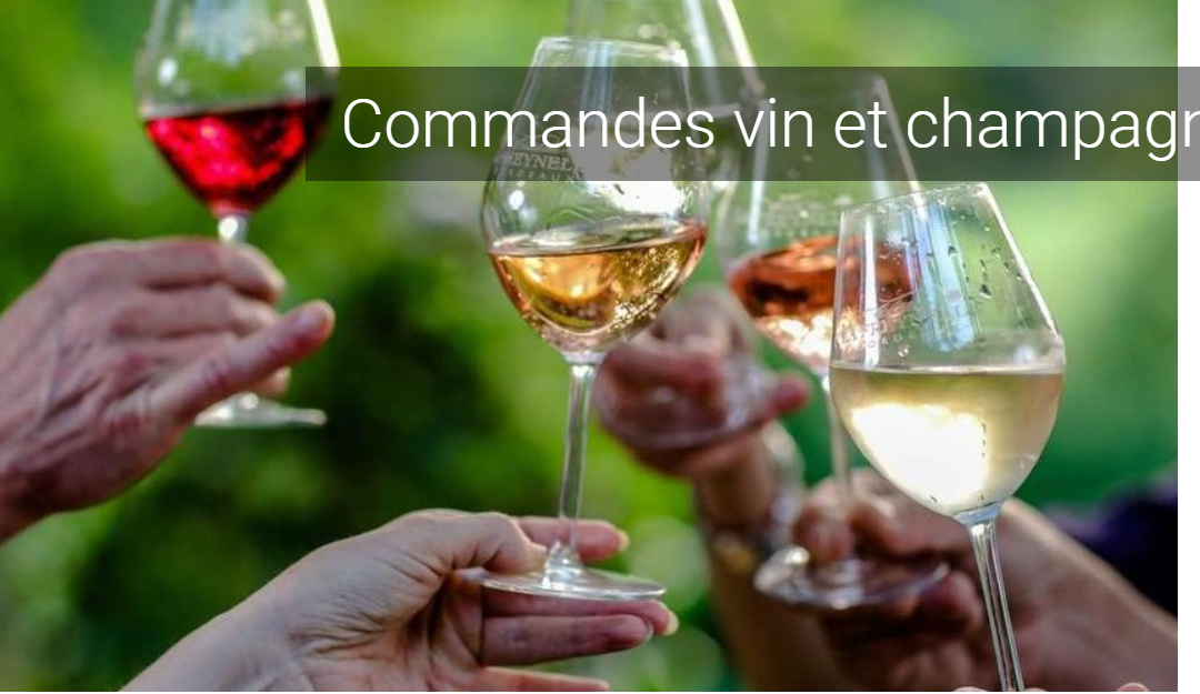 Commande vins/champagnes