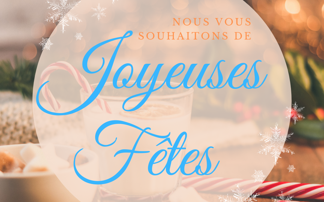 Bonnes fêtes de fin d’année